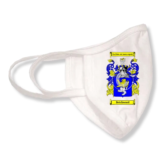 Betchword Coat of Arms Face Mask