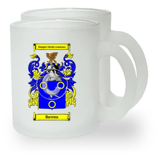 Bavens Pair of Frosted Glass Mugs