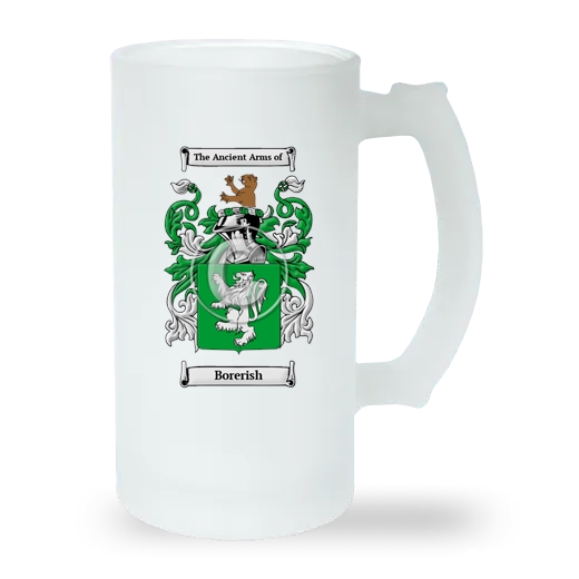 Borerish Frosted Beer Stein