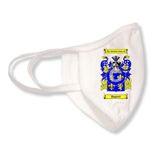 Biagetti Coat of Arms Face Mask