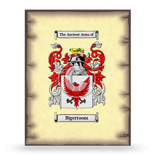 Bigertoom Coat of Arms Print