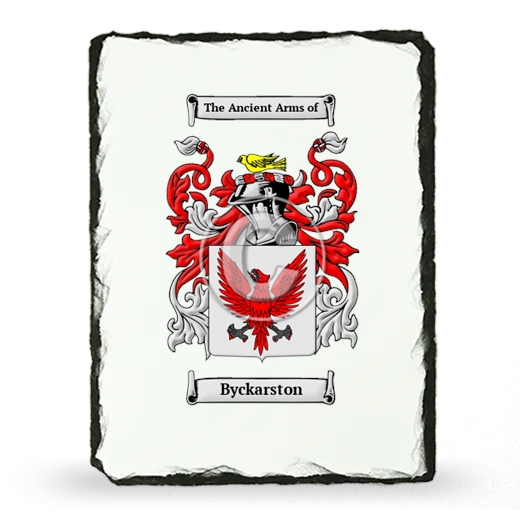 Byckarston Coat of Arms Slate