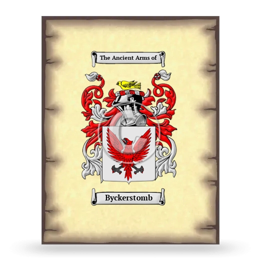 Byckerstomb Coat of Arms Print