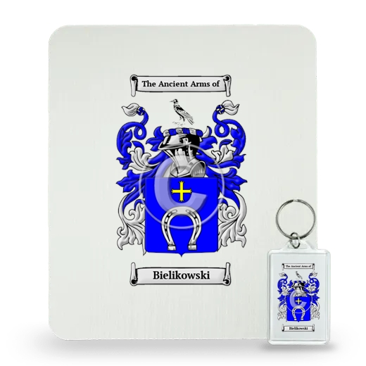 Bielikowski Mouse Pad and Keychain Combo Package