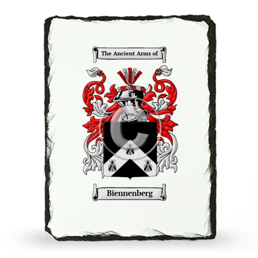 Biennenberg Coat of Arms Slate