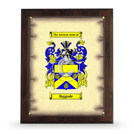 Byggode Coat of Arms Plaque