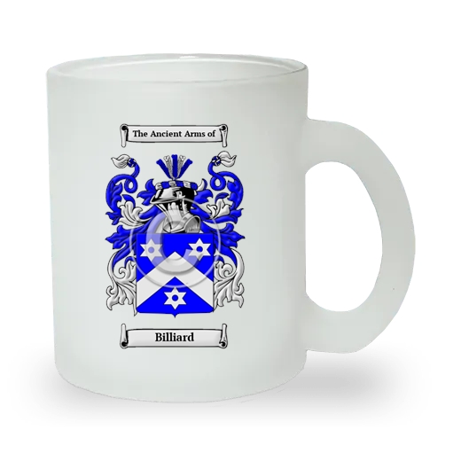 Billiard Frosted Glass Mug