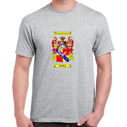 Bindlose Grey Coat of Arms T-Shirt