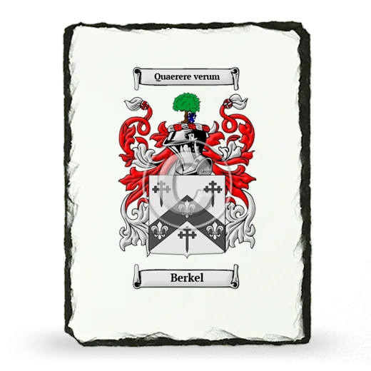 Berkel Coat of Arms Slate