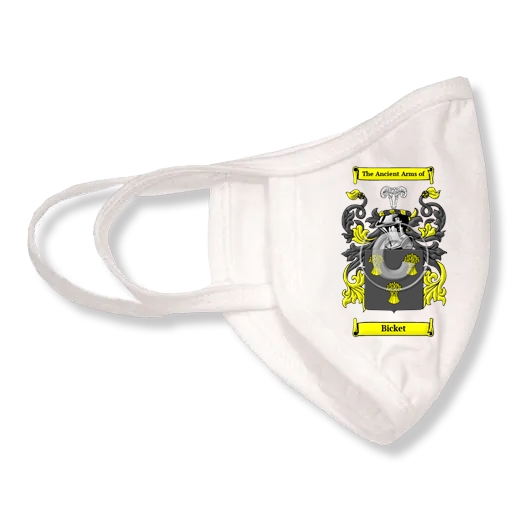 Bicket Coat of Arms Face Mask