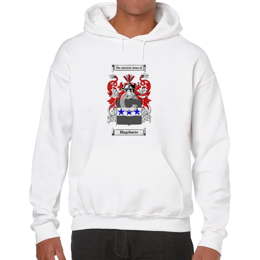 Blagebarte Unisex Coat of Arms Hooded Sweatshirt