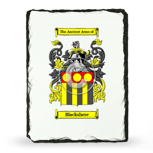 Blackshere Coat of Arms Slate