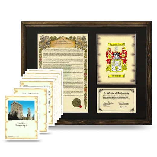 Blachemyn Framed History And Complete History- Brown