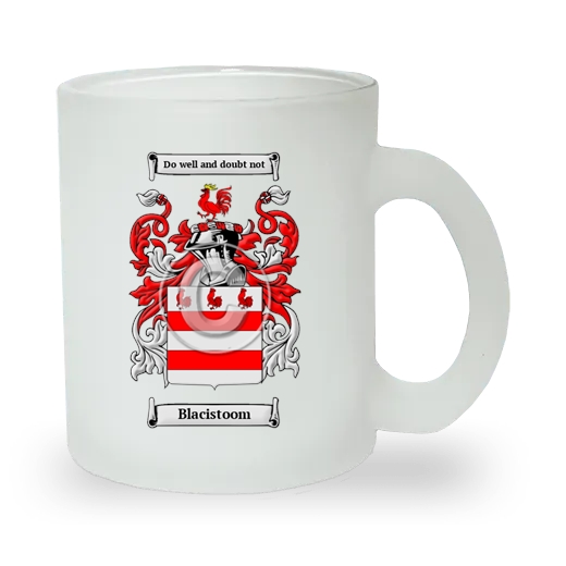 Blacistoom Frosted Glass Mug