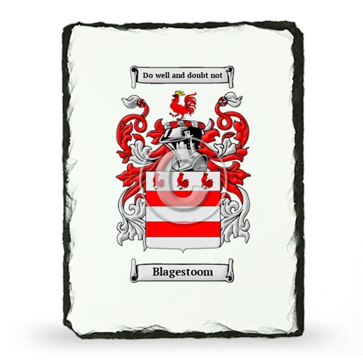 Blagestoom Coat of Arms Slate