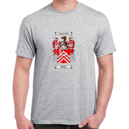 Blyden Grey Coat of Arms T-Shirt