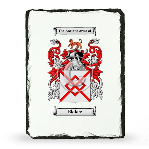 Blakee Coat of Arms Slate