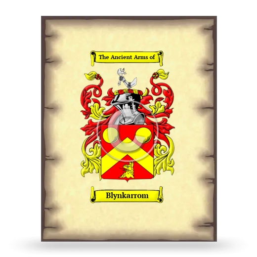 Blynkarrom Coat of Arms Print