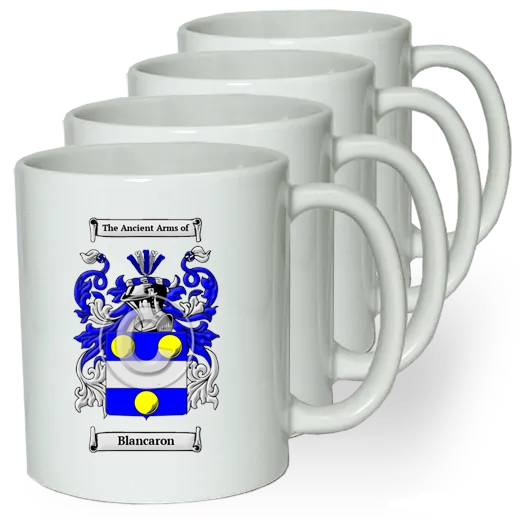 Blancaron Coffee mugs (set of four)