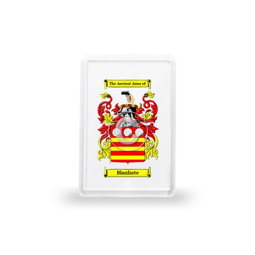 Blanfarte Coat of Arms Magnet