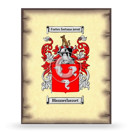 Blannerhasset Coat of Arms Print