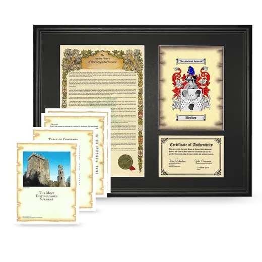 Blecher Framed History And Complete History- Black