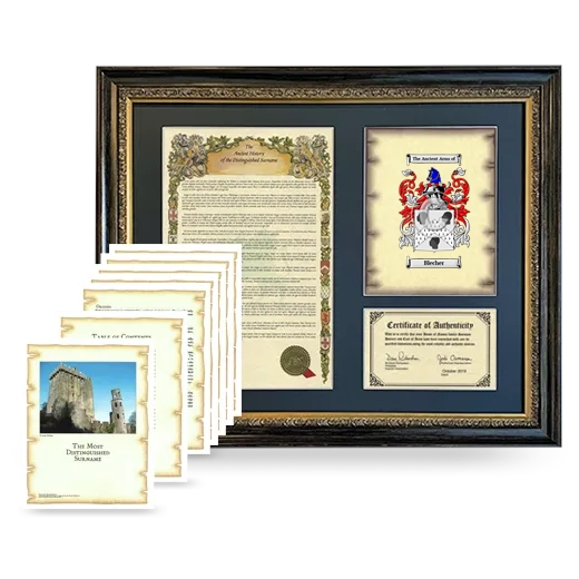 Blecher Framed History and Complete History - Heirloom