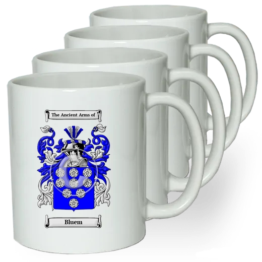 Bluem Coffee mugs (set of four)