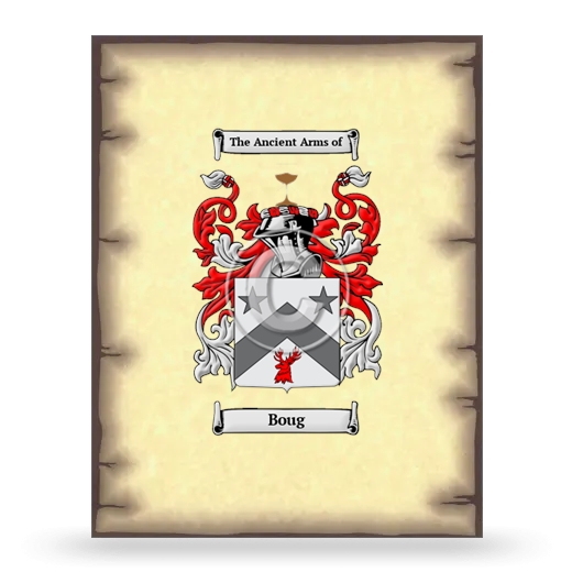 Boug Coat of Arms Print