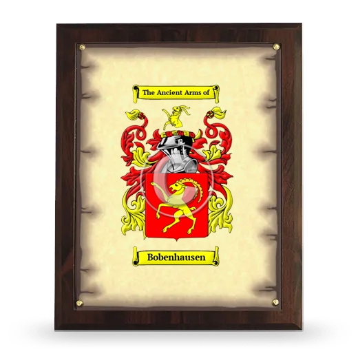 Bobenhausen Coat of Arms Plaque