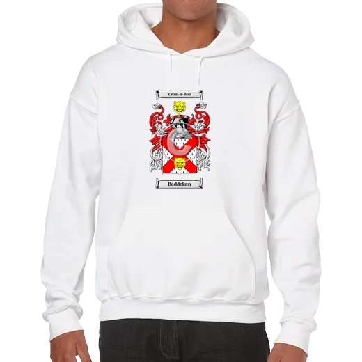 Baddekan Unisex Coat of Arms Hooded Sweatshirt