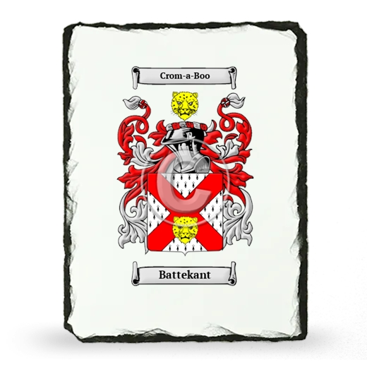 Battekant Coat of Arms Slate