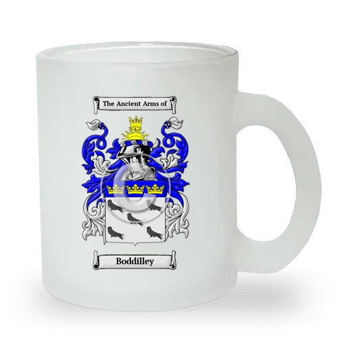 Boddilley Frosted Glass Mug