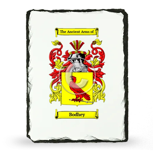 Bodhey Coat of Arms Slate