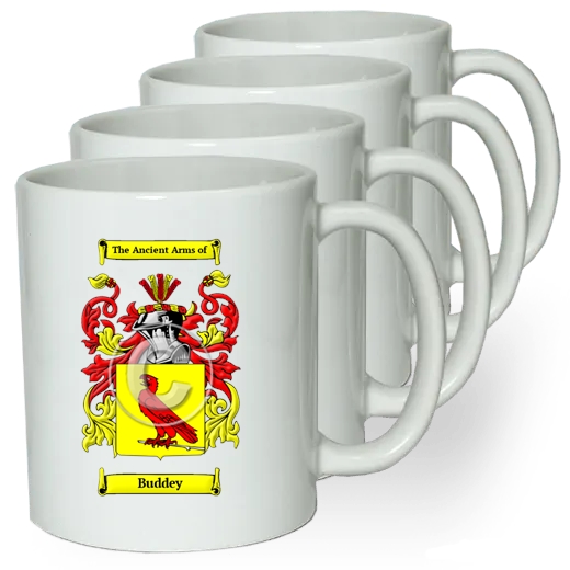Buddey Coffee mugs (set of four)