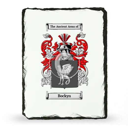 Bockyn Coat of Arms Slate