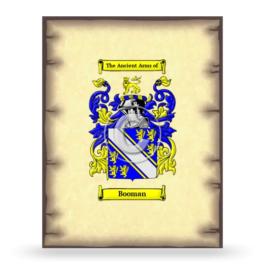 Booman Coat of Arms Print