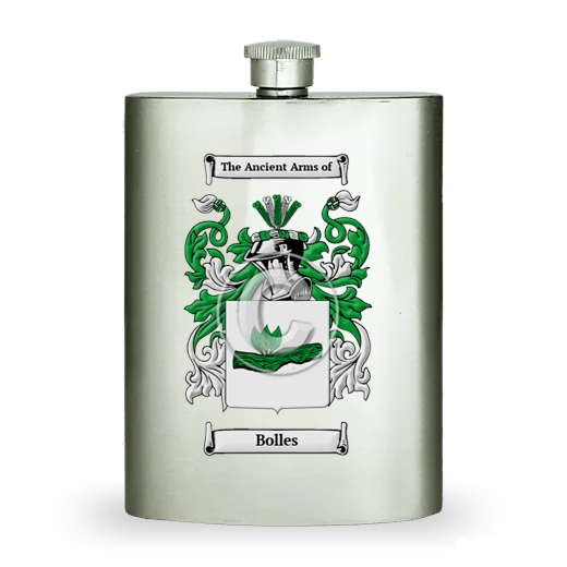 Bolles Stainless Steel Hip Flask