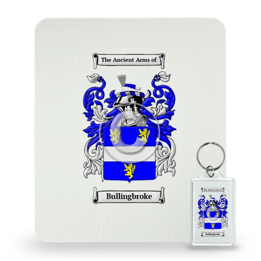 Bullingbroke Mouse Pad and Keychain Combo Package