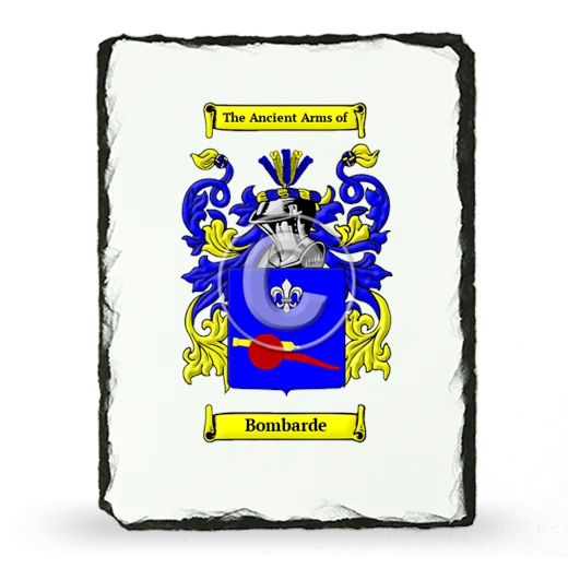 Bombarde Coat of Arms Slate