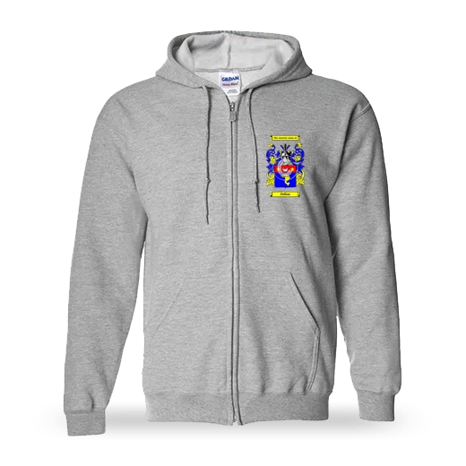 Dubon Unisex Coat of Arms Zip Sweatshirt