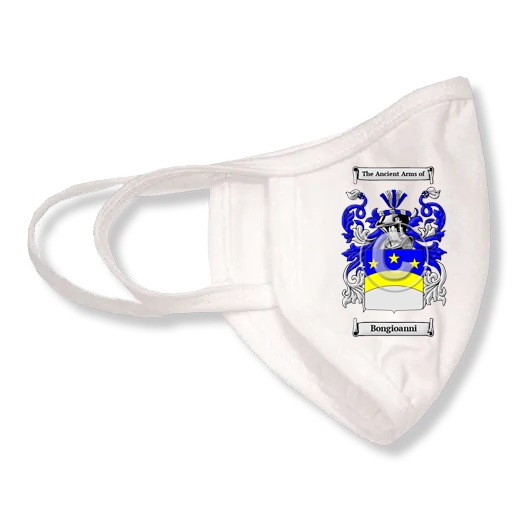 Bongioanni Coat of Arms Face Mask