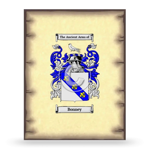 Bonney Coat of Arms Print