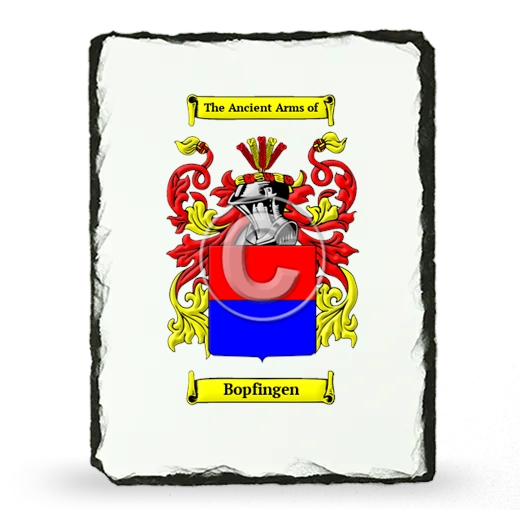 Bopfingen Coat of Arms Slate