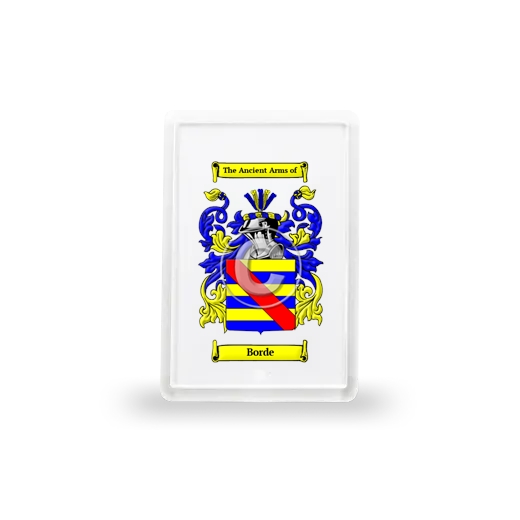 Borde Coat of Arms Magnet