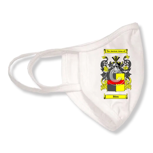 Börn Coat of Arms Face Mask