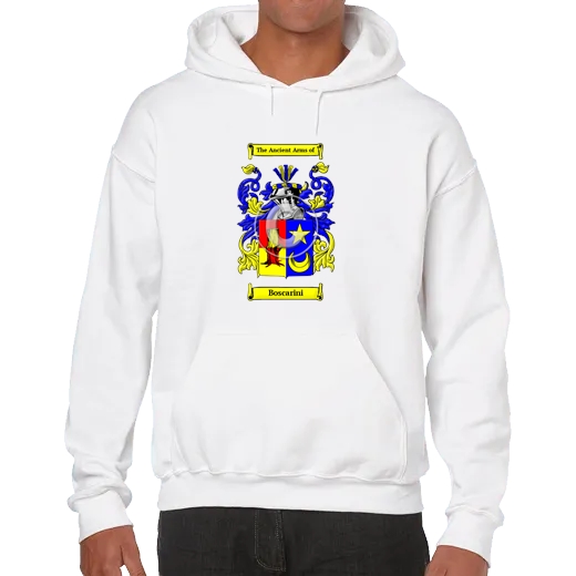 Boscarini Unisex Coat of Arms Hooded Sweatshirt