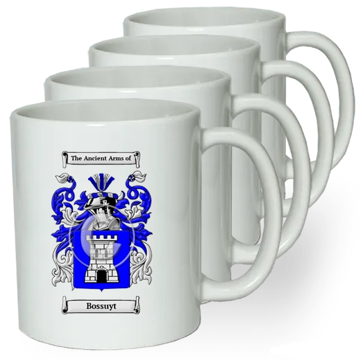 Bossuyt Coffee mugs (set of four)