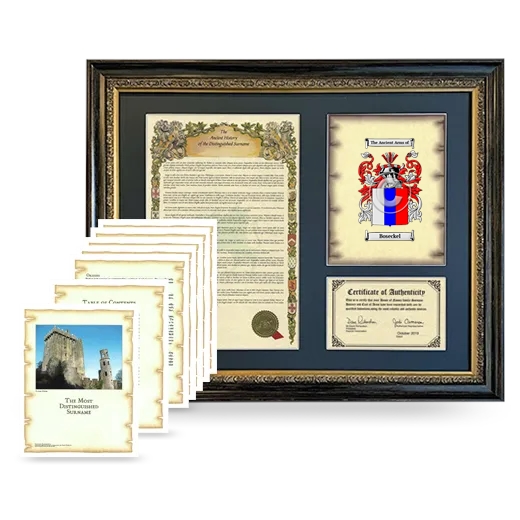 Boseckel Framed History and Complete History - Heirloom