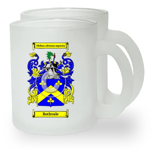 Bothvale Pair of Frosted Glass Mugs